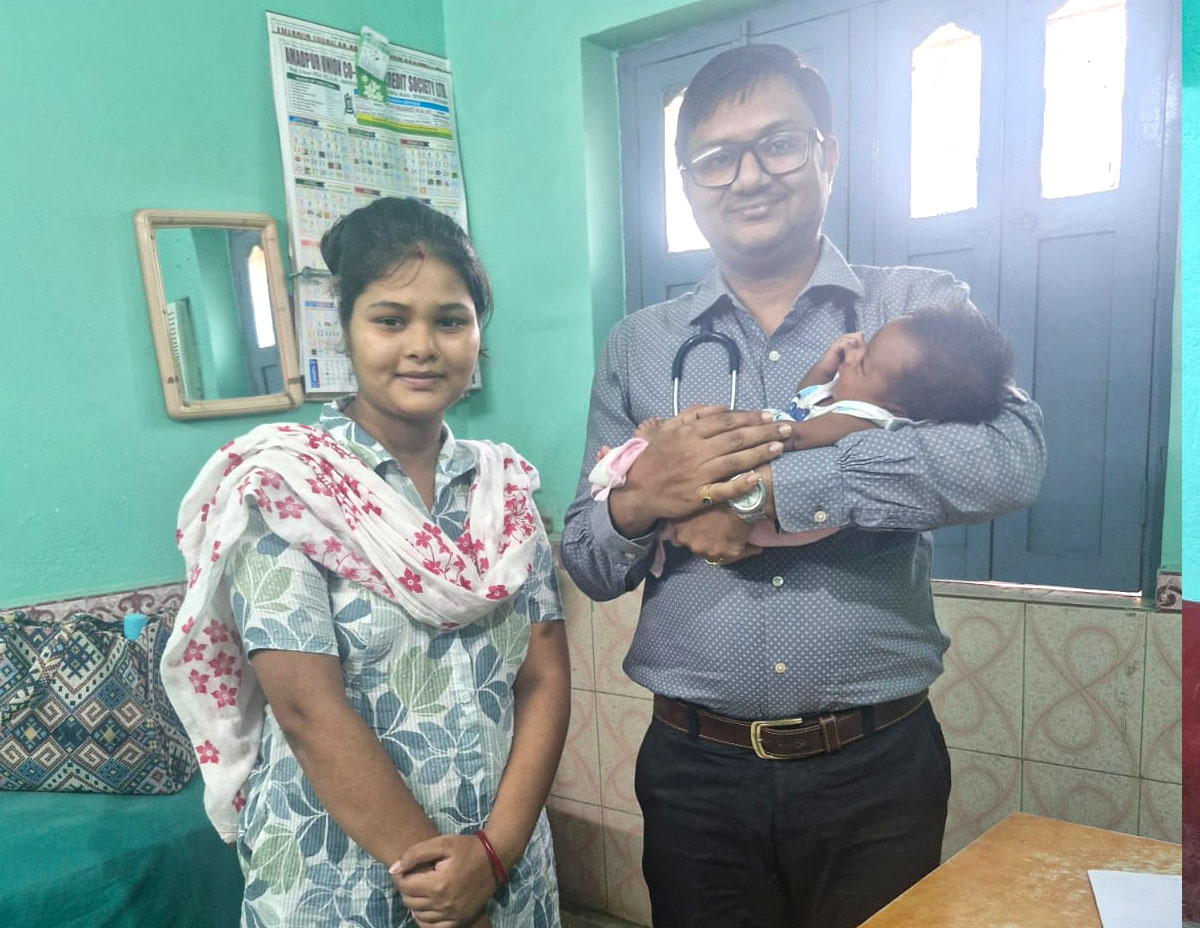 Consent-approved newborn follow-up care moment