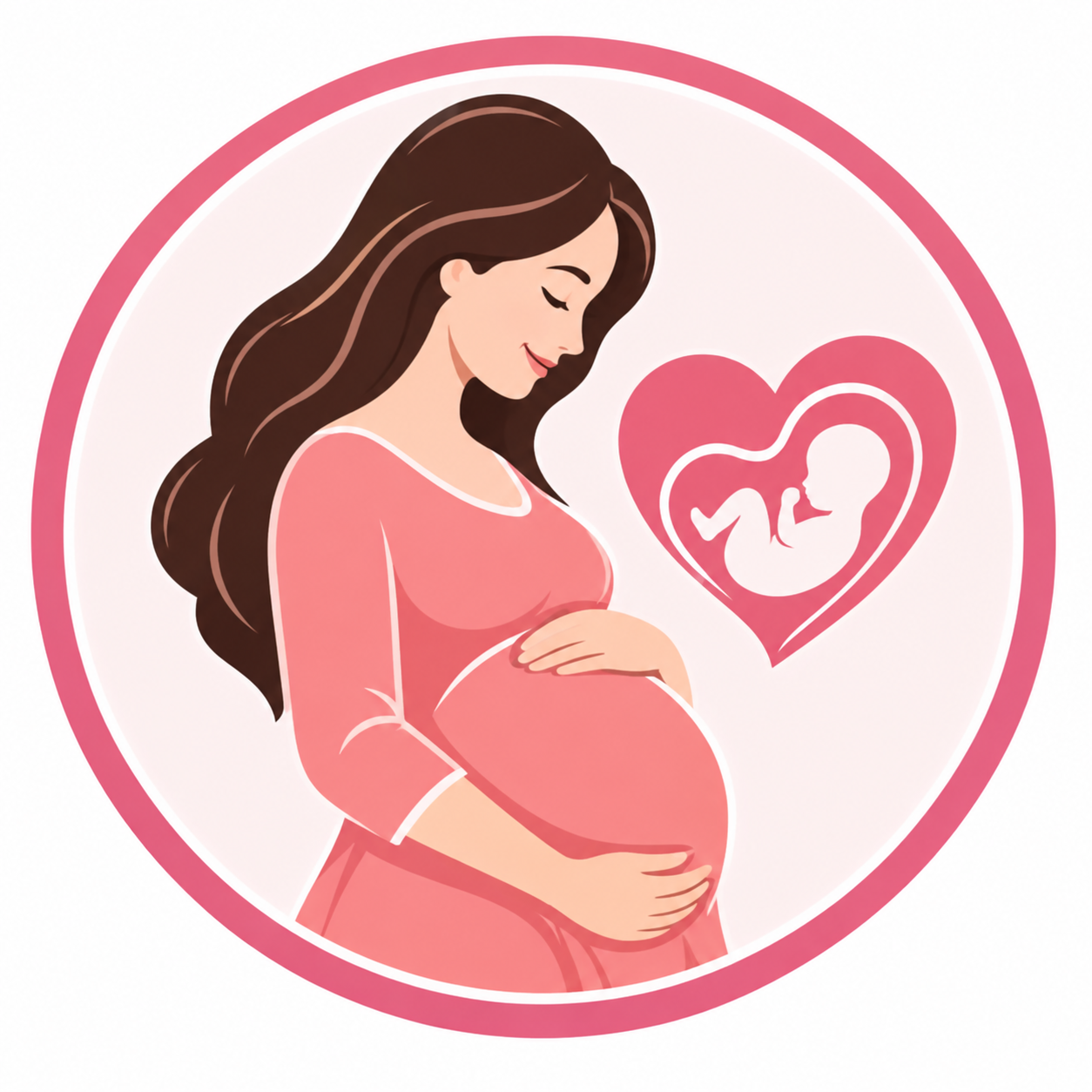 Pregnancy care illustration